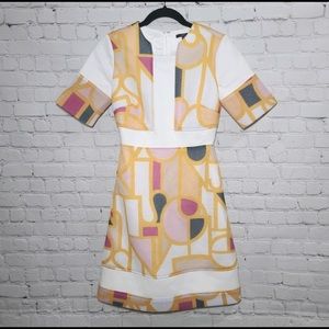 Raoul Geometric Shape Dress